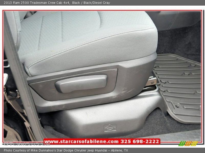 Black / Black/Diesel Gray 2013 Ram 2500 Tradesman Crew Cab 4x4