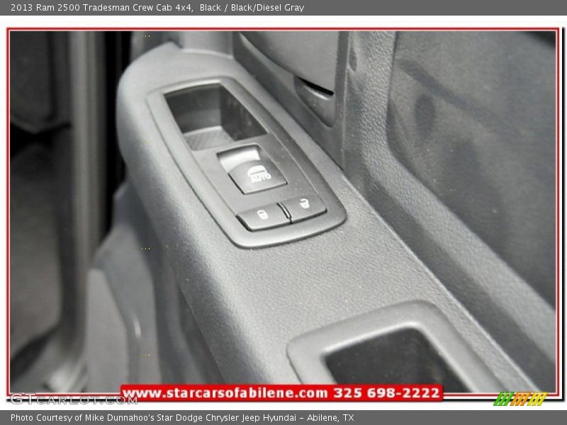 Black / Black/Diesel Gray 2013 Ram 2500 Tradesman Crew Cab 4x4