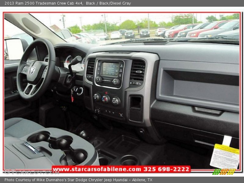 Black / Black/Diesel Gray 2013 Ram 2500 Tradesman Crew Cab 4x4