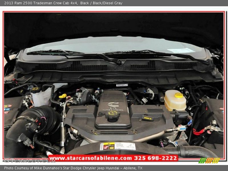 Black / Black/Diesel Gray 2013 Ram 2500 Tradesman Crew Cab 4x4