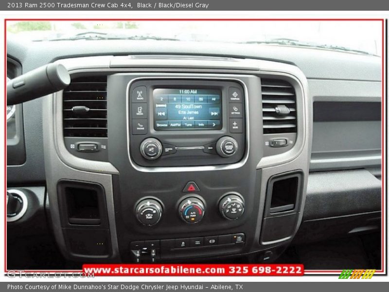 Black / Black/Diesel Gray 2013 Ram 2500 Tradesman Crew Cab 4x4