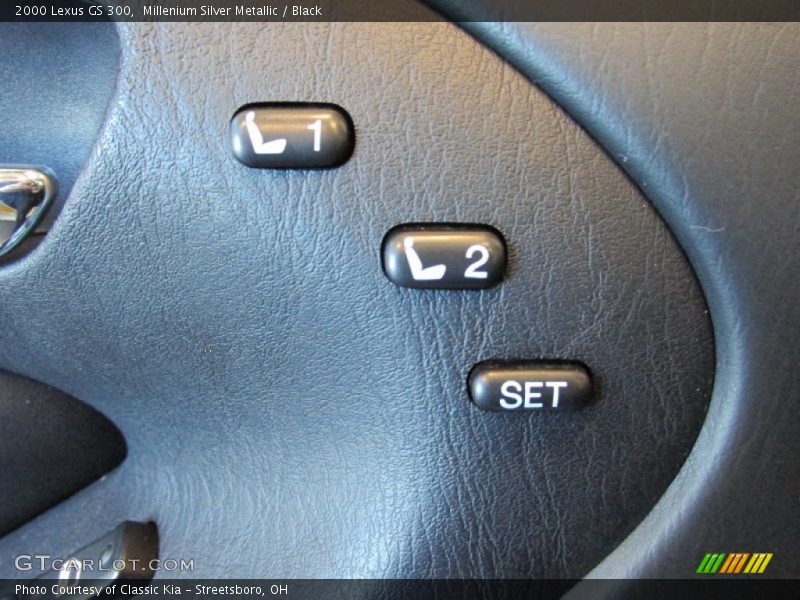 Millenium Silver Metallic / Black 2000 Lexus GS 300