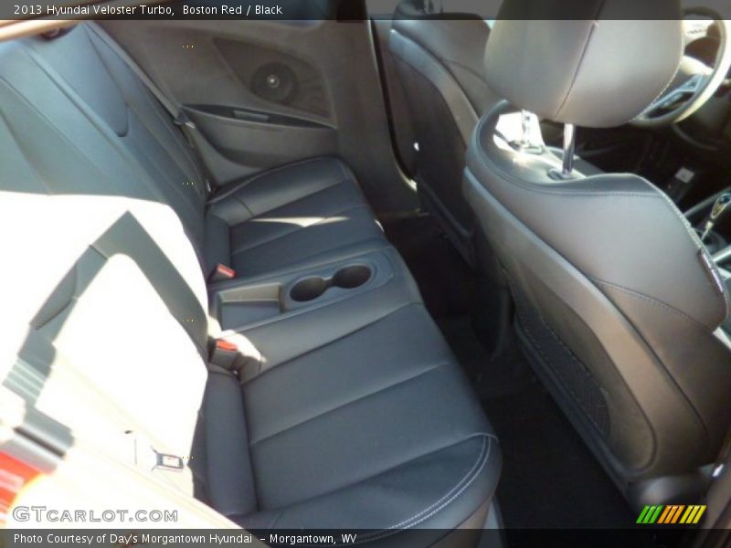 Boston Red / Black 2013 Hyundai Veloster Turbo