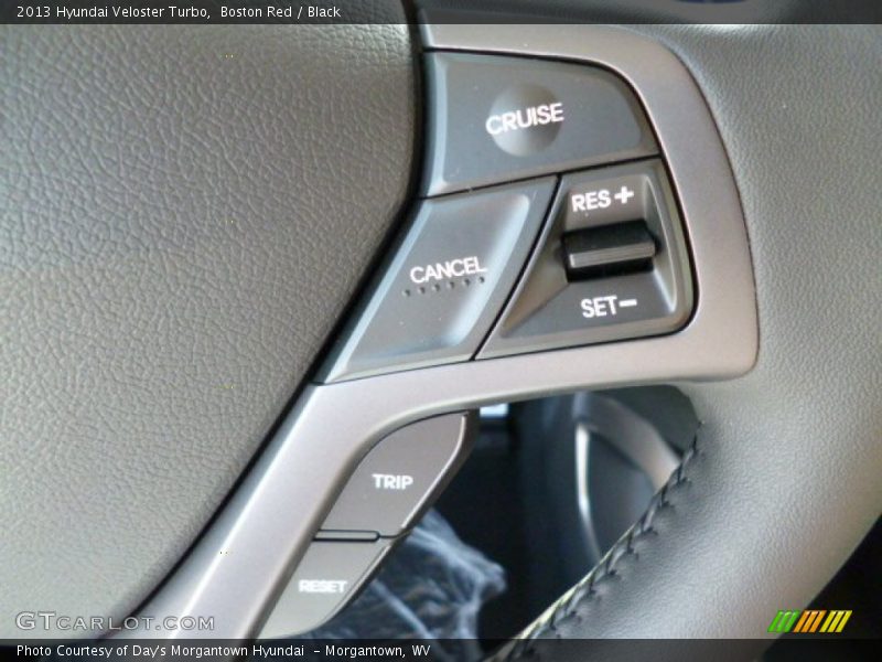 Boston Red / Black 2013 Hyundai Veloster Turbo