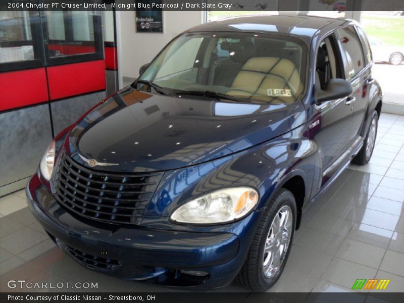 Midnight Blue Pearlcoat / Dark Slate Gray 2004 Chrysler PT Cruiser Limited