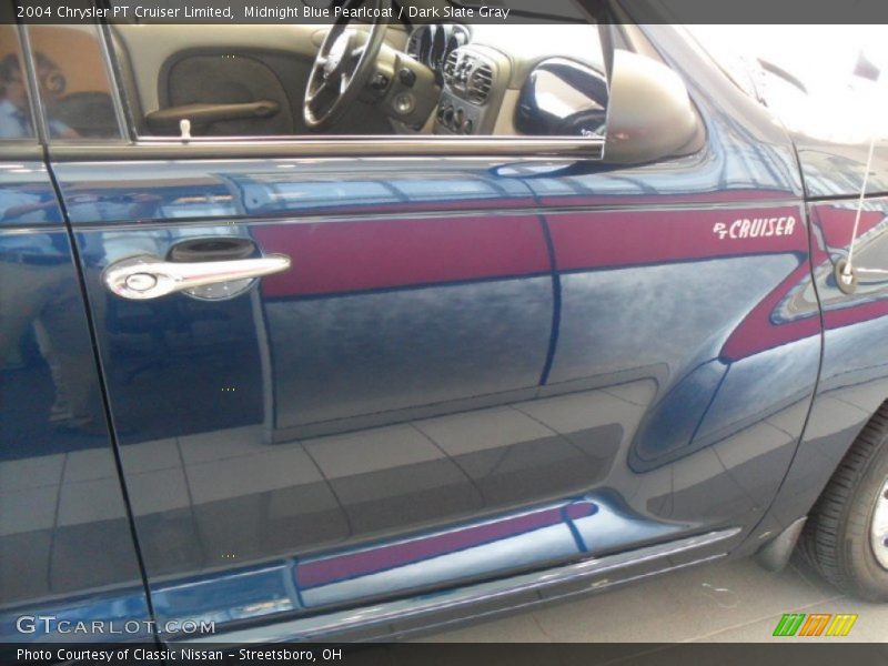 Midnight Blue Pearlcoat / Dark Slate Gray 2004 Chrysler PT Cruiser Limited