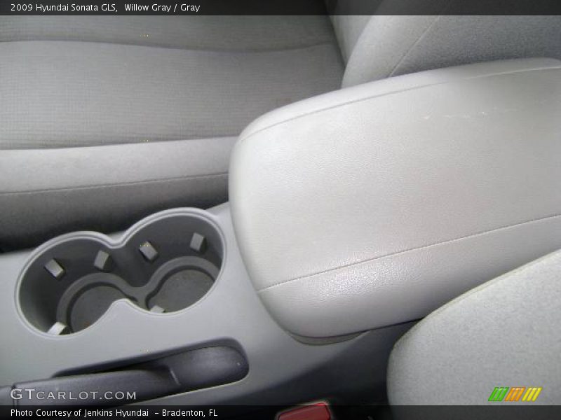 Willow Gray / Gray 2009 Hyundai Sonata GLS