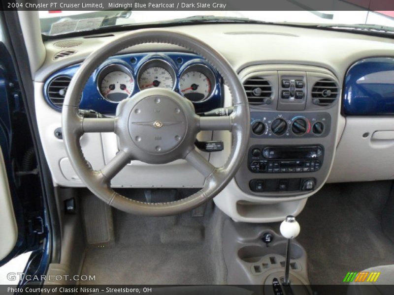 Midnight Blue Pearlcoat / Dark Slate Gray 2004 Chrysler PT Cruiser Limited