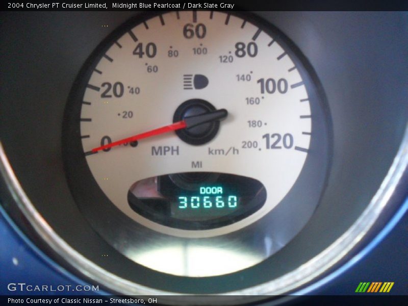 Midnight Blue Pearlcoat / Dark Slate Gray 2004 Chrysler PT Cruiser Limited