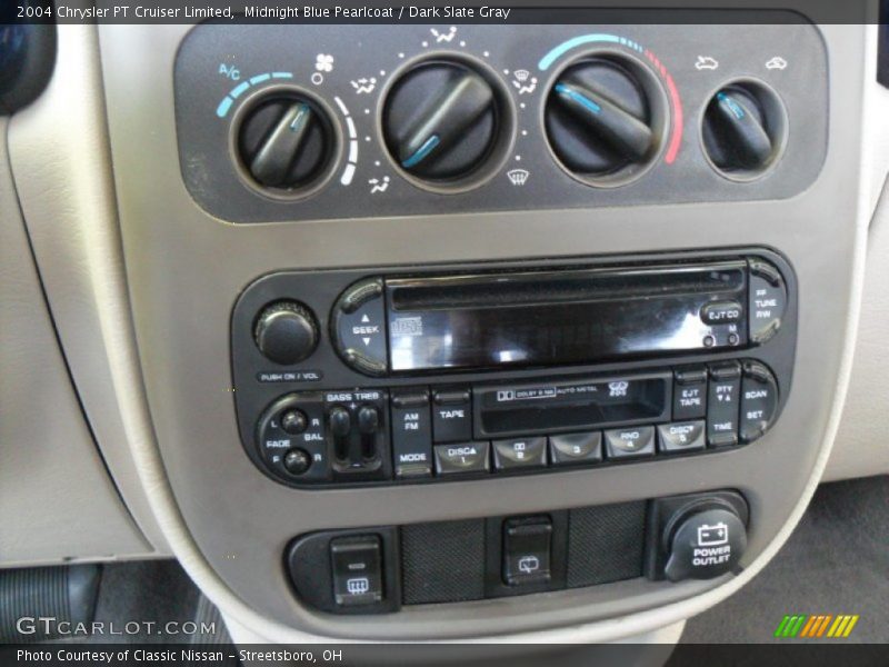 Midnight Blue Pearlcoat / Dark Slate Gray 2004 Chrysler PT Cruiser Limited