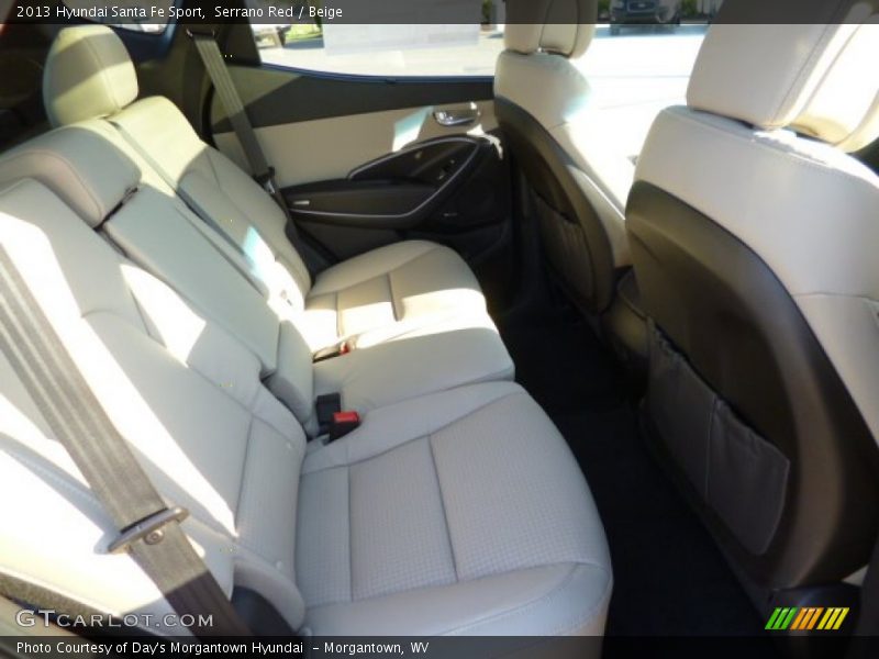 Serrano Red / Beige 2013 Hyundai Santa Fe Sport