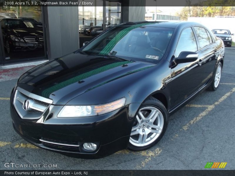 Nighthawk Black Pearl / Ebony 2008 Acura TL 3.2