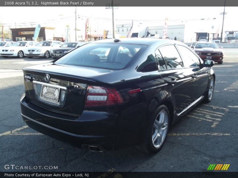 Nighthawk Black Pearl / Ebony 2008 Acura TL 3.2