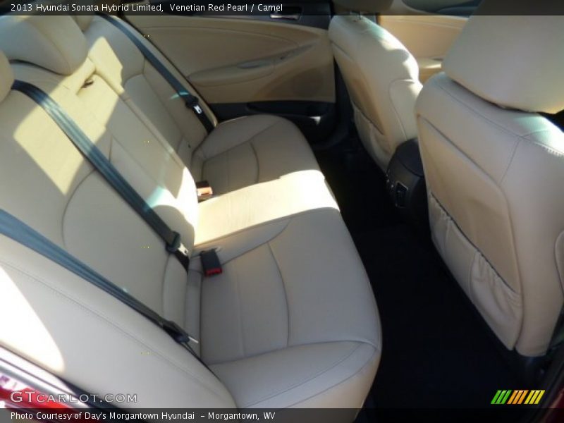Venetian Red Pearl / Camel 2013 Hyundai Sonata Hybrid Limited