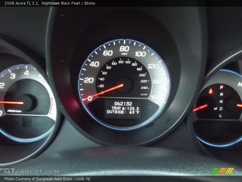 Nighthawk Black Pearl / Ebony 2008 Acura TL 3.2
