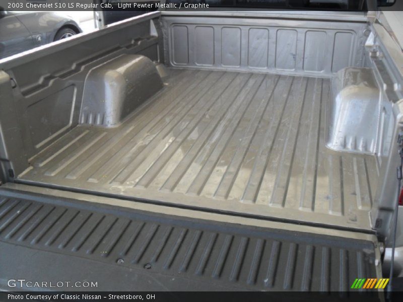 Light Pewter Metallic / Graphite 2003 Chevrolet S10 LS Regular Cab