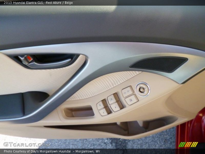 Red Allure / Beige 2013 Hyundai Elantra GLS