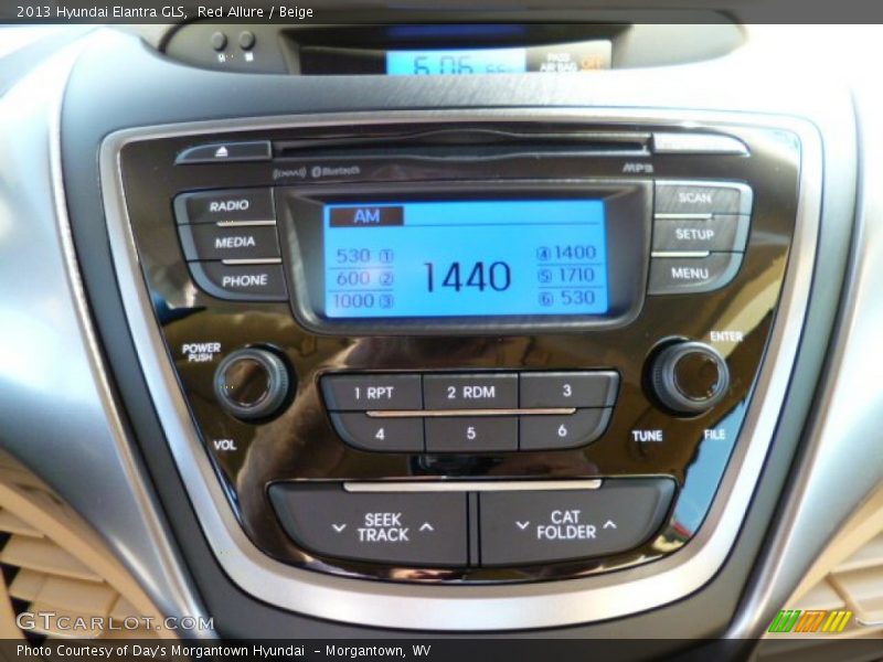 Red Allure / Beige 2013 Hyundai Elantra GLS