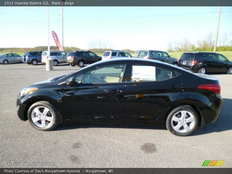 Black / Beige 2013 Hyundai Elantra GLS