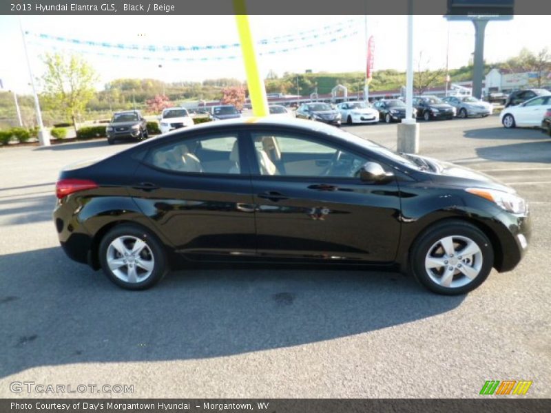 Black / Beige 2013 Hyundai Elantra GLS
