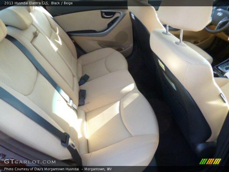 Black / Beige 2013 Hyundai Elantra GLS