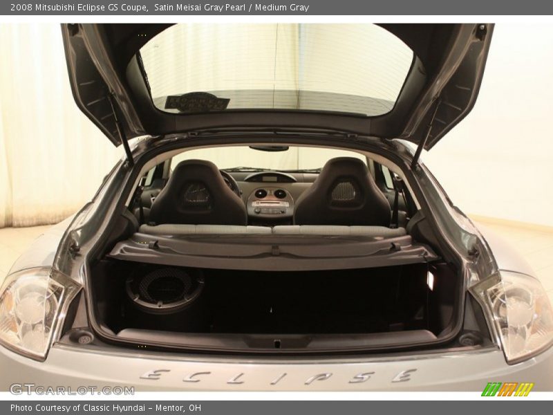 Satin Meisai Gray Pearl / Medium Gray 2008 Mitsubishi Eclipse GS Coupe