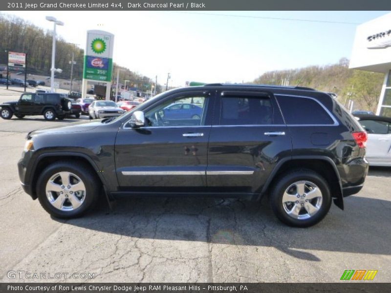 Dark Charcoal Pearl / Black 2011 Jeep Grand Cherokee Limited 4x4
