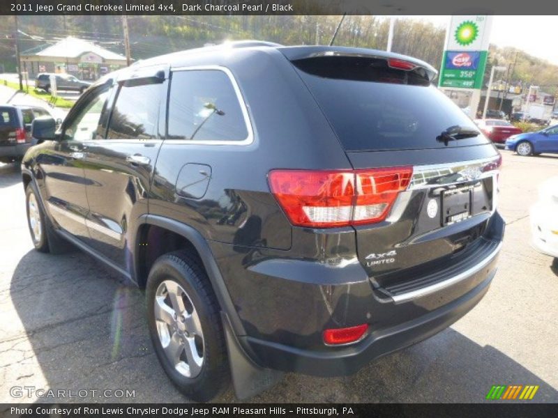 Dark Charcoal Pearl / Black 2011 Jeep Grand Cherokee Limited 4x4