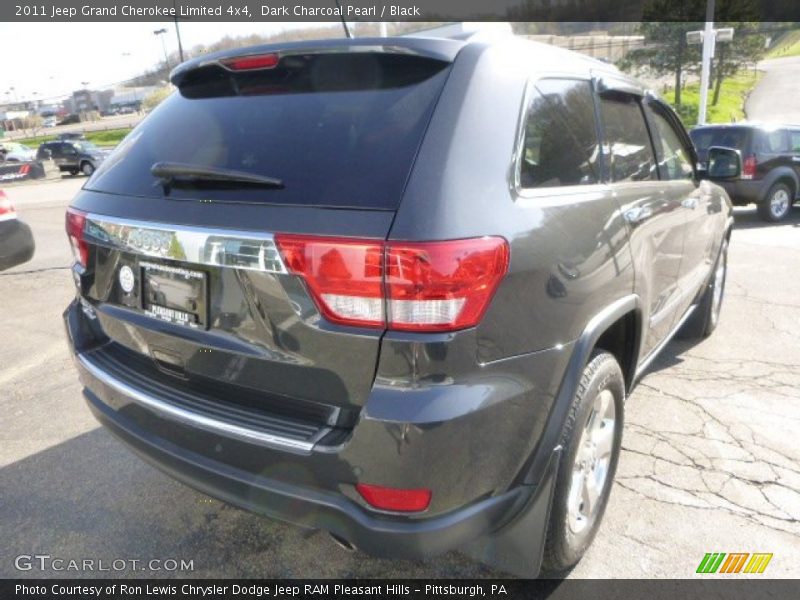 Dark Charcoal Pearl / Black 2011 Jeep Grand Cherokee Limited 4x4