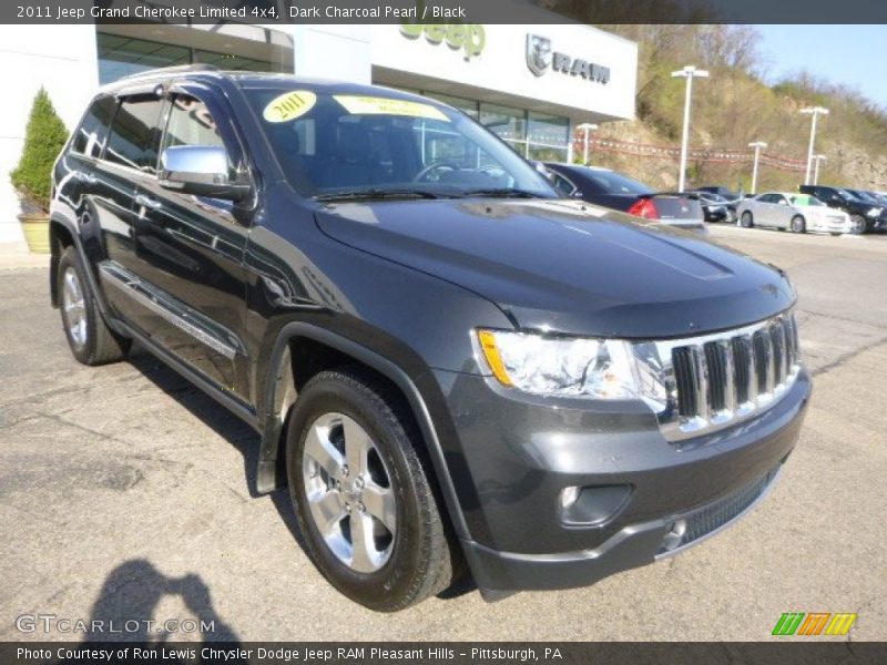 Dark Charcoal Pearl / Black 2011 Jeep Grand Cherokee Limited 4x4