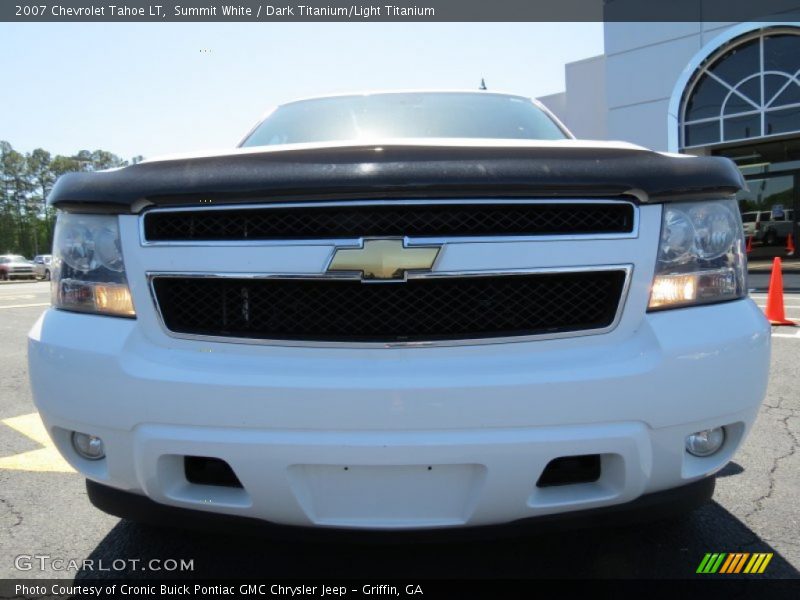Summit White / Dark Titanium/Light Titanium 2007 Chevrolet Tahoe LT