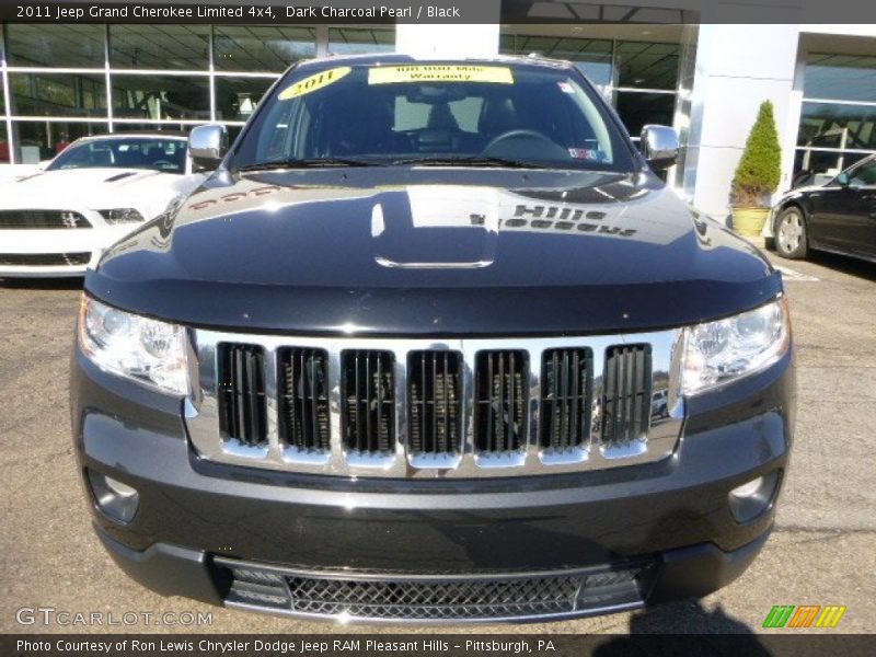 Dark Charcoal Pearl / Black 2011 Jeep Grand Cherokee Limited 4x4