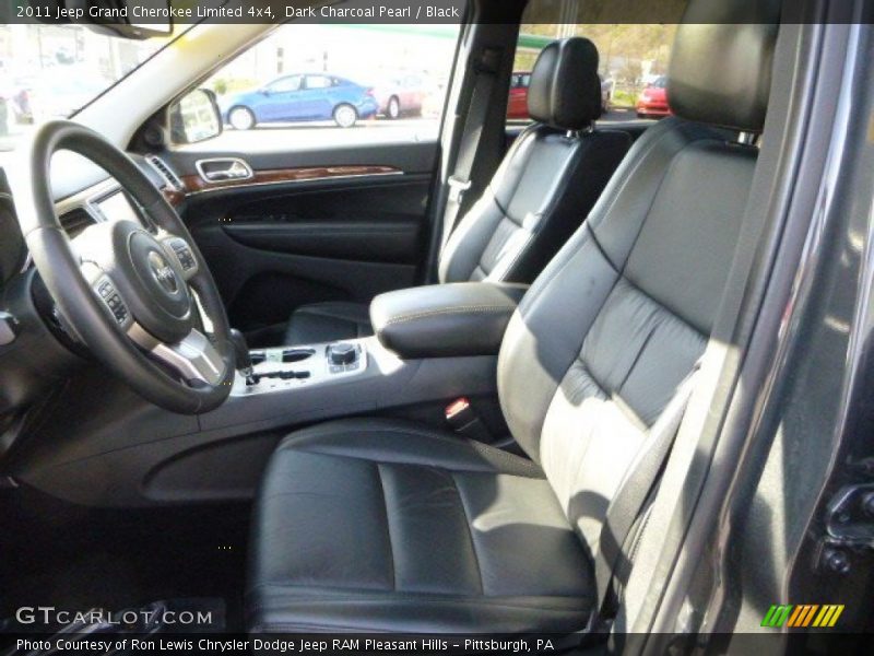 Dark Charcoal Pearl / Black 2011 Jeep Grand Cherokee Limited 4x4