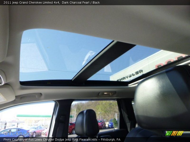 Dark Charcoal Pearl / Black 2011 Jeep Grand Cherokee Limited 4x4