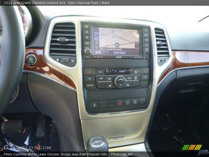 Dark Charcoal Pearl / Black 2011 Jeep Grand Cherokee Limited 4x4