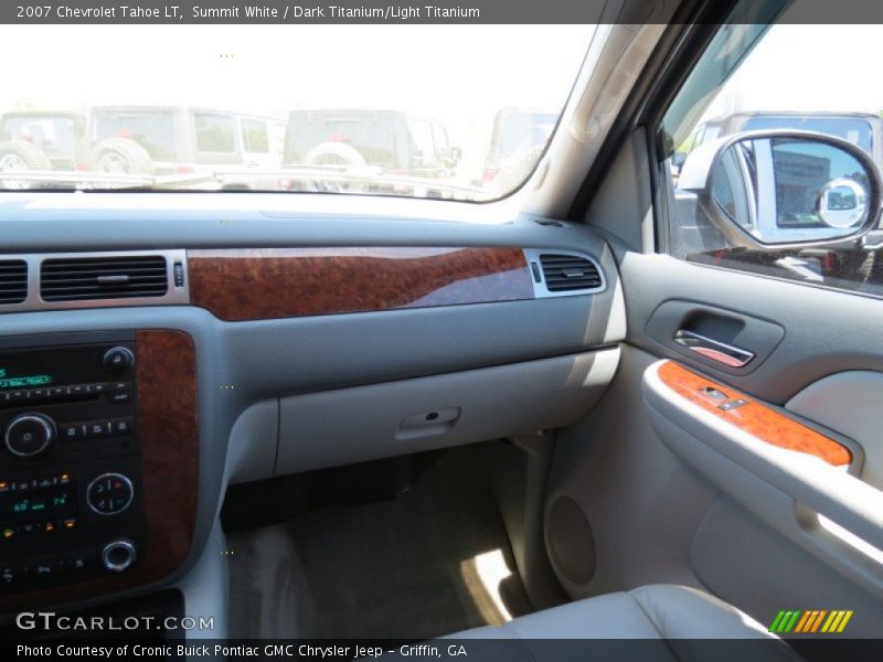 Summit White / Dark Titanium/Light Titanium 2007 Chevrolet Tahoe LT