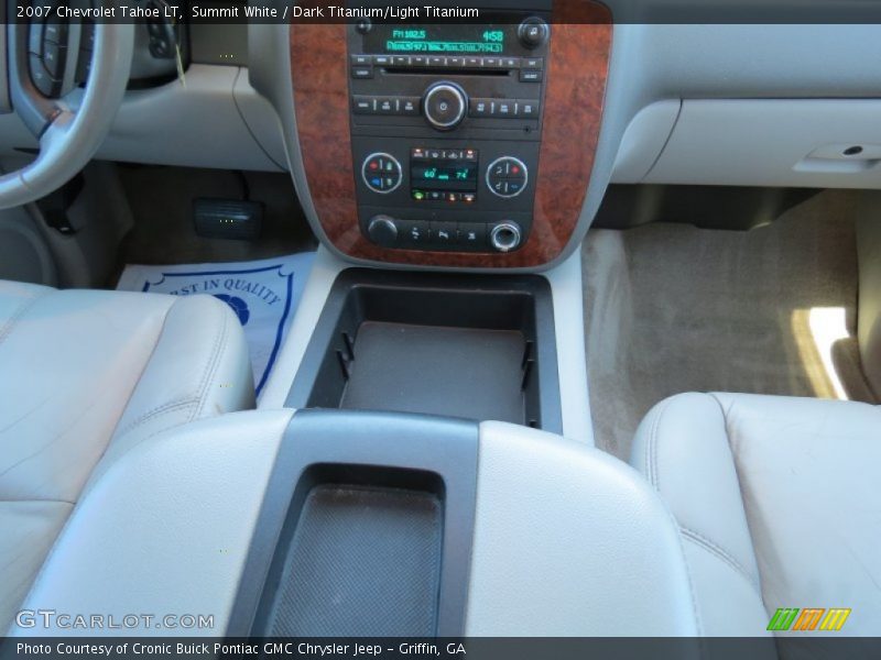 Summit White / Dark Titanium/Light Titanium 2007 Chevrolet Tahoe LT