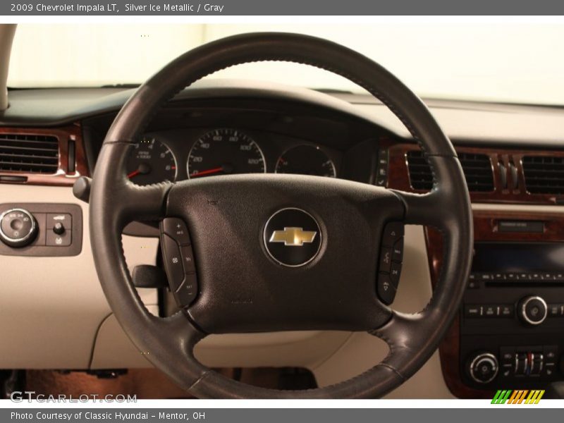 Silver Ice Metallic / Gray 2009 Chevrolet Impala LT
