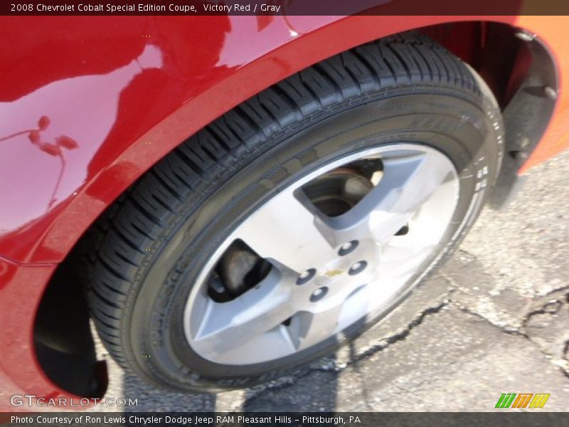 Victory Red / Gray 2008 Chevrolet Cobalt Special Edition Coupe