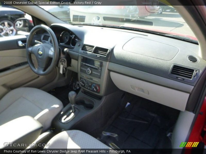 Victory Red / Gray 2008 Chevrolet Cobalt Special Edition Coupe