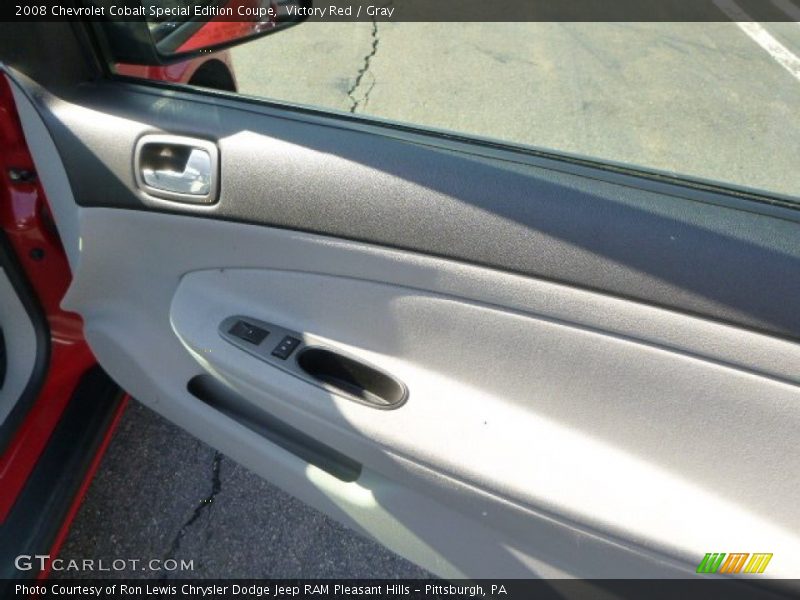 Victory Red / Gray 2008 Chevrolet Cobalt Special Edition Coupe
