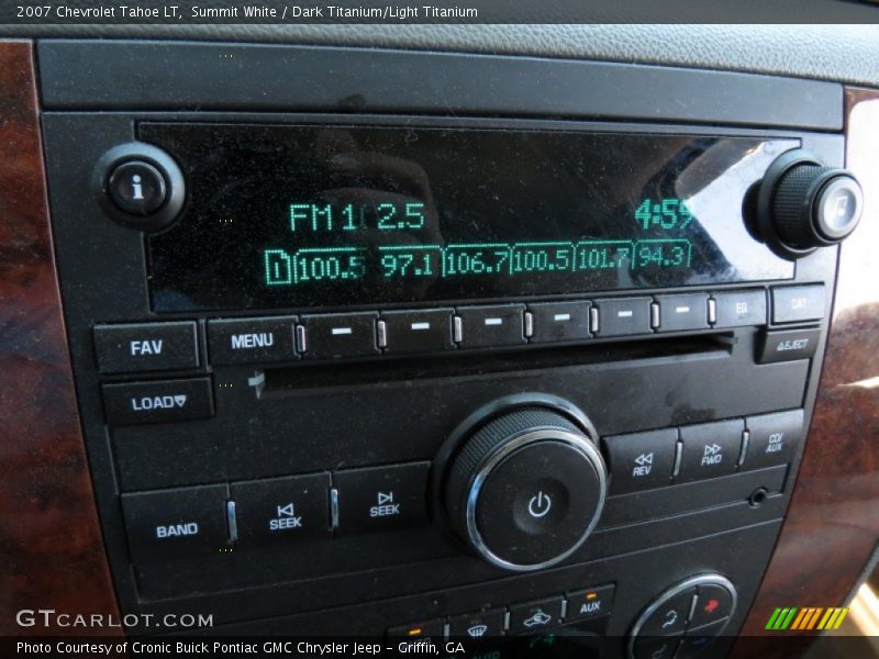 Summit White / Dark Titanium/Light Titanium 2007 Chevrolet Tahoe LT