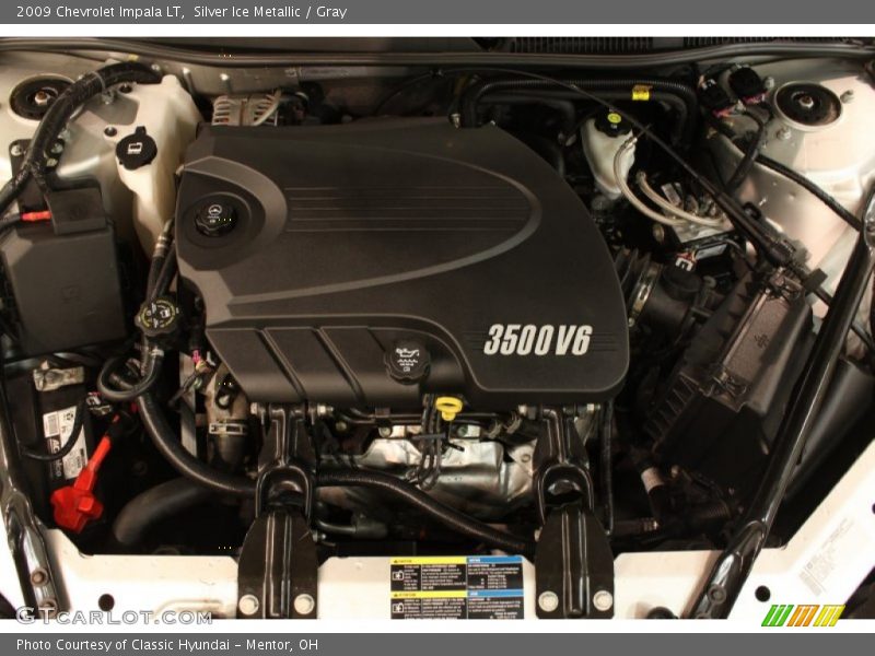 Silver Ice Metallic / Gray 2009 Chevrolet Impala LT