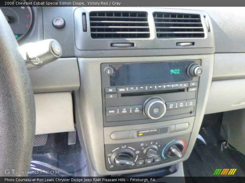 Controls of 2008 Cobalt Special Edition Coupe