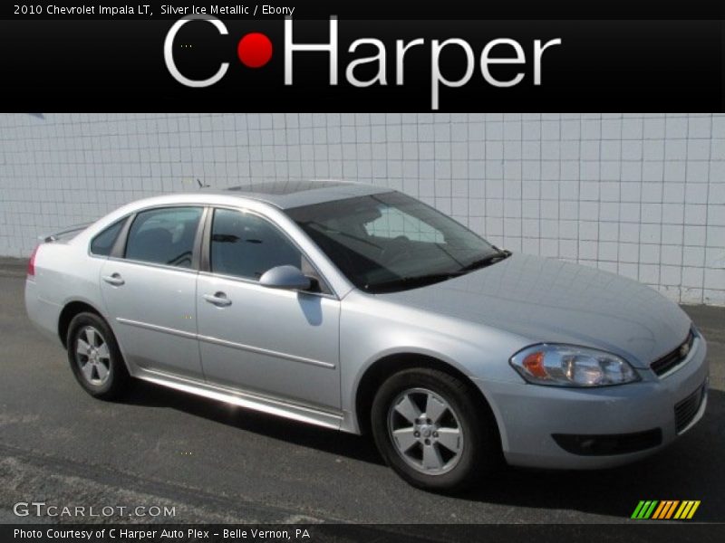 Silver Ice Metallic / Ebony 2010 Chevrolet Impala LT