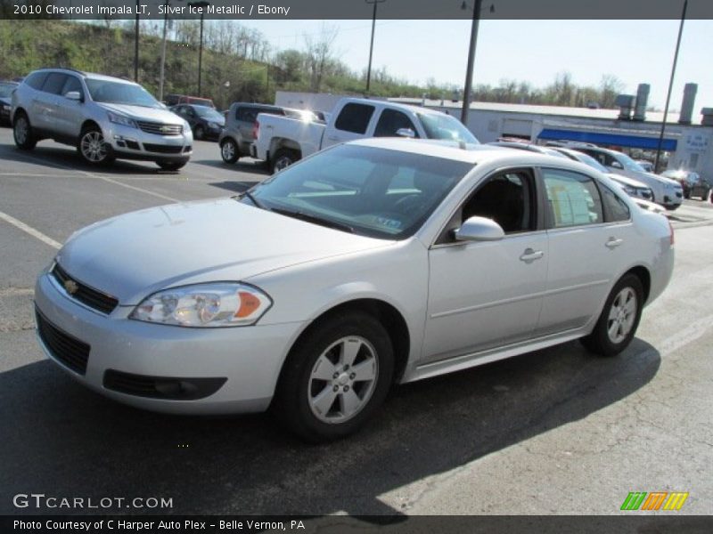 Silver Ice Metallic / Ebony 2010 Chevrolet Impala LT