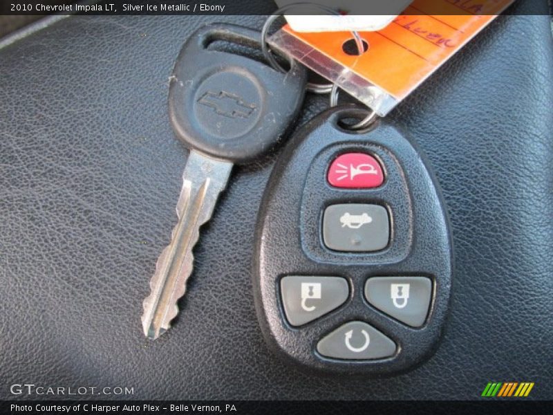 Silver Ice Metallic / Ebony 2010 Chevrolet Impala LT
