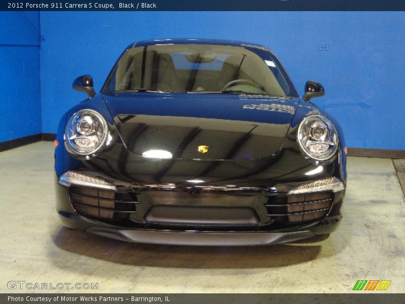 Black / Black 2012 Porsche 911 Carrera S Coupe