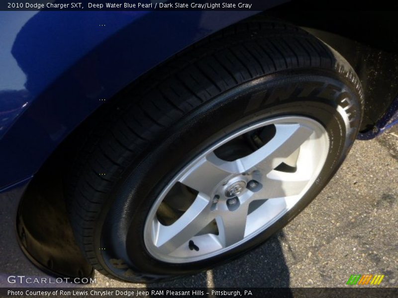 Deep Water Blue Pearl / Dark Slate Gray/Light Slate Gray 2010 Dodge Charger SXT