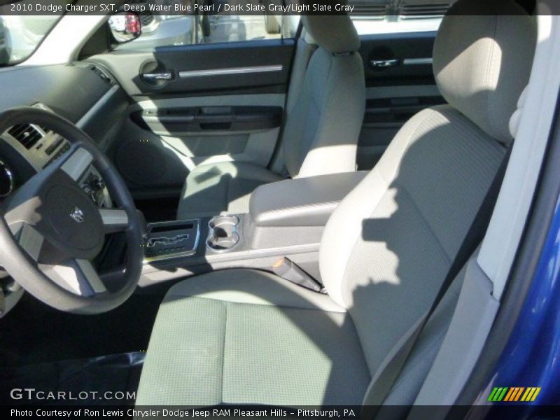 Deep Water Blue Pearl / Dark Slate Gray/Light Slate Gray 2010 Dodge Charger SXT